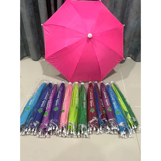 ร่มแบบหมวก กัน UV ใช้ได้ทั้งเด็กและผู้ใหญ่ มีหลายสีให้เลือก