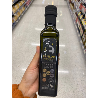 Greek Extra Virgin Olive Oil ( Epsilon Precious Brand ) 250 Ml. น้ำมันมะกอกธรรมชาติ เกรดพิเศษกรีก ( ตรา แอพซิลอน พรีเชียส )