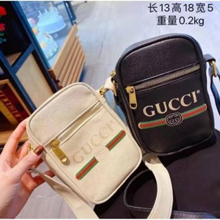 **พร้อมส่ง** กระเป๋า Gucci Print Messenger bag สะพายข้าง พร้อมกล่อง