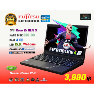 แหล่งขายและราคาโน๊ตบุ๊ค Notebook Fujitsu Core i5  (GTAV offline, Fifa4,  ROV,  Freefire, Roblox, Sim4, Hon, PB, SF ทดสอบแล้วเล่นได้ครับอาจถูกใจคุณ