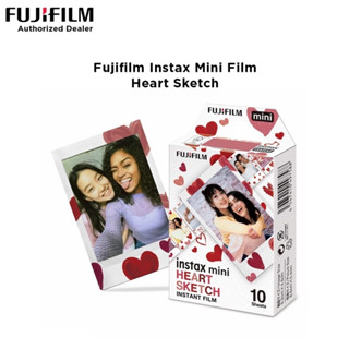 Fujifilm Instax Mini Heart Sketch Film