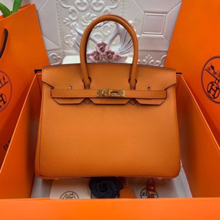 กระเป๋า Hermes  งาน original ( ออริ) หนังแท้ 100% งานสวย size   30cmFull box set