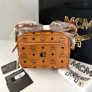 ของแท้💯 New MCM Klassik Crossbody Bag Size Small