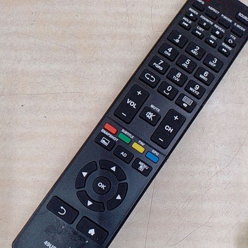 Acon .รีโมทสำหรับ Smart TV AN รุ่น 49US533AN/43HS522AN