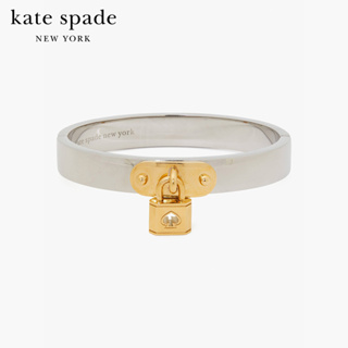 KATE SPADE NEW YORK LOCK AND SPADE CHARM BANGLE KB993 กำไลข้อมือ