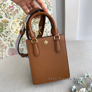 👑ผ่อน0%~แท้100%👑 กระเป๋าสะพาย Tory Burch Blake Mini Shopper Tote Crossbody 138274