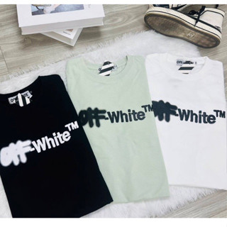 พร้อมส่ง เสื้อยืดงานป้าย ใส่ได้ทั้งหญิงและชาย S M L XL