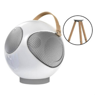 UB+ รุ่น EUPHO S2+ Alphorn Speaker White Natural wooden stand (GG1-000182)