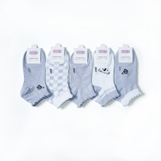 Socksy ถุงเท้า รุ่น ZA-0116 คละสี/คละลาย (แพ็คสุดคุ้ม 10 คู่)