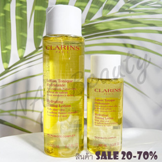 ป้ายไทย_ของแท้100%_Clarins Hydrating Toning Lotion 200ml/ 100ml/ 50ml