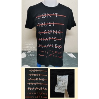 เสื้อยืดวง TWENTY ONE PILOTS