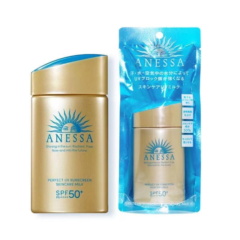 ใหม่ 60ml Anessa Perfect Sunscreen (A + SPF 50+PA ++++ SPF 50+PA ++++ )