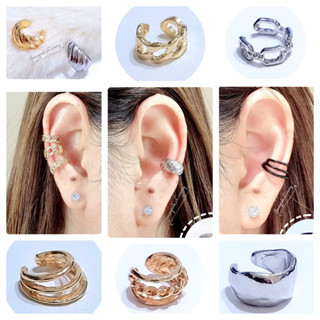 Earcuff แบบเก๋ๆใส่ง่ายคล้องหูไม่ต้องเจาะหูใส่ได้ชิคมาก