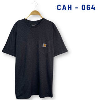 เสื้อ Carhartt (CAH-064) สีพื้น ผ้า cotton 100% ผ้านิ่มใส่สบาย ระบายอากาศดี ใส่ได้ทั้งชายและหญิง