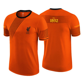 เสื้อคอกลมกีฬา Liverpool รุ่น LFC-TFHG005 สีส้ม