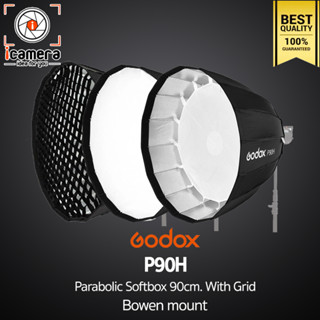 Godox Softbox P90H Parabolic Softbox 90cm. - Bowen Mount ( P90G , P90L , P90 )