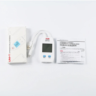 UNI-T ดิจิตอลโวลต์มิเตอร์ USB Ammeter Current ความจุเมตร Doctor สำหรับโทรศัพท์มือถือแท็บเล็ต UT658D