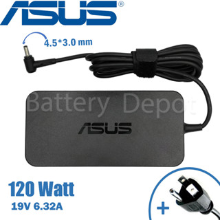 Asus Adapter ของแท้ Asus MSI GF63 Thin 10UC, 11UC, 11UD / GF63 Thin 10SC / MS-16R5 / A17-120P2A 120W 4.5 สายชาร์จ Asus