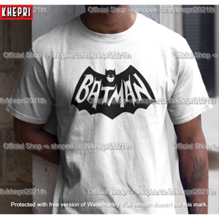 เสื้อยืด เสื้อคู่ Unisex รุ่น แบท Batman T-Shirt สวยใส่สบายแบรนด์ Khepri Cotton TC ระวังของปลอม!