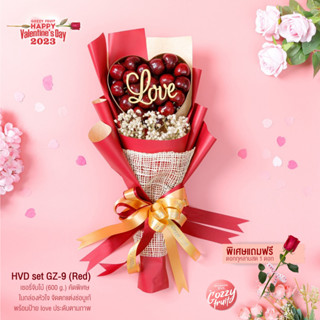 HVD set GZ-9 Red cherry bouquet