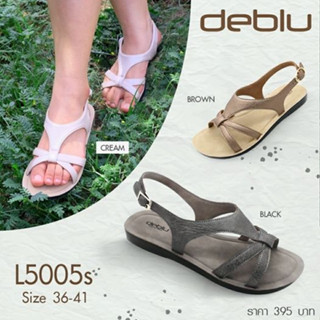 NFshoes ถูกสุด! Deblu เดอบลู รองเท้าสุขภาพ รัดส้นพื้นนิ่ม รุ่น L5005s น้ำหนักเบา ทนทาน ยืดหยุ่น พื้นนุ่มสบาย