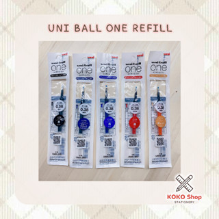 Uni Ball One Refill for 0.38mm. -- ยูนิ บอล วัน ไส้เติมปากกา สำหรับขนาด 0.38 มม.