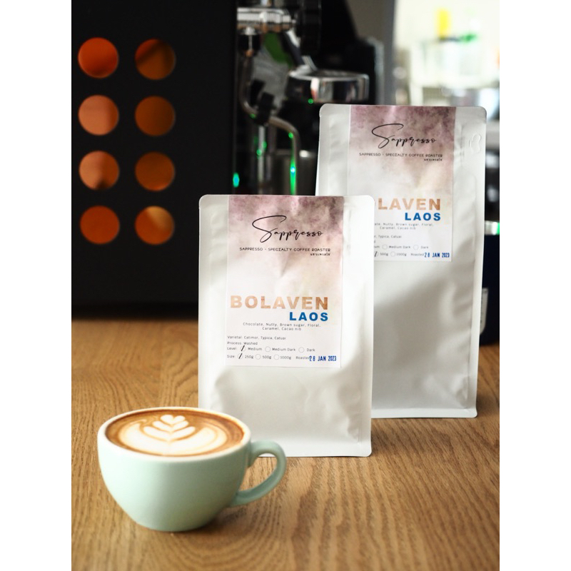 เมล็ดกาแฟคั่ว Laos - Bolaven, ลาวโบลาเวน Premium+ รูปที่ 2