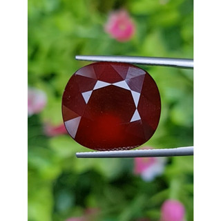 พลอย เฮลโซไนท์ การ์เน็ท Hessonite Garnet 21.77 กะรัต (Cts.) ดิบ Unheated