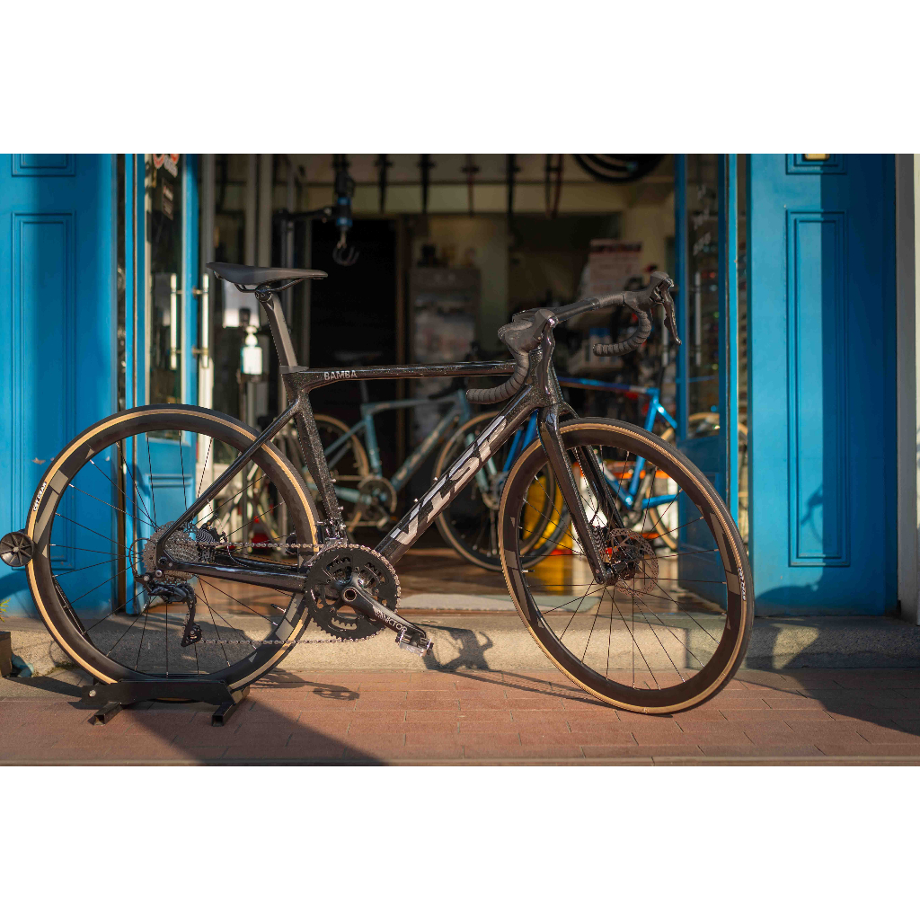 จักรยานเสือหมอบเฟรมคาร์บอน Visp Bamba Disc 2023 Gen3