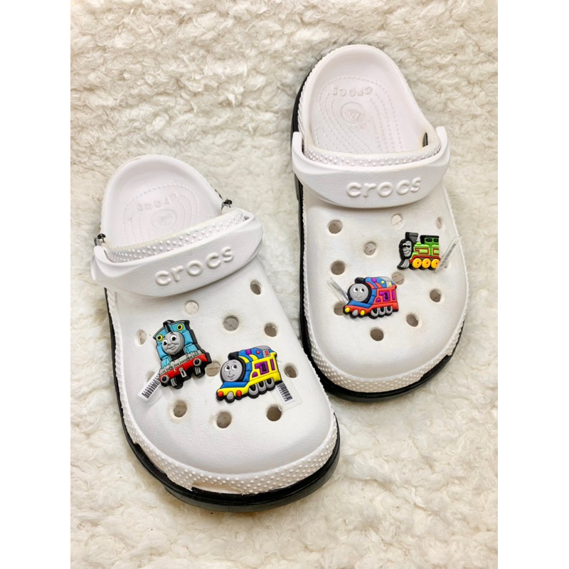 JBS 🍭🌈ตัวติดรองเท้ามีรู รถ บัส “ รถไฟ โทมัส และเมเทอร์ แมคควีน ”👠🌈Shoe Charm “ Car & Thomas “ bus งานดี สีสวยสด สวยสุด