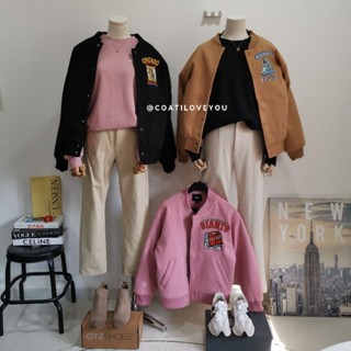 MLB​ BOMBER​ JACKET​ (WOOL)​