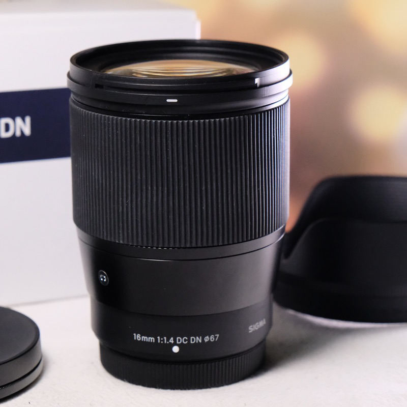 Sigma Lens 16 mm. F1.4 DC DN For Fuji (มือสอง) | Shopee Thailand