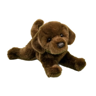 JAVA CHOCOLATE LAB ตุ๊กตาลูกสุนัขลาบาดอร์ จาวา สีชอคโกแลค