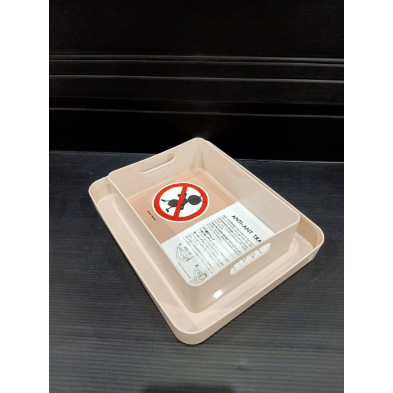 ถาดกันมด ถาด ถาดพลาสติก สำหรับวางอาหารกันมด ขนาด33*23 cm พร้อมส่ง จากไทย - รูปที่ 6