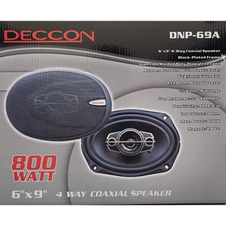 [ราคาถูก] ดอกลำโพง 6x9 ทรงรูปไข่ DECCON รุ่น DNP-69F และ  รุ่น DNP-69A กำลังขับ 800W 4 OHM |2 ดอก|