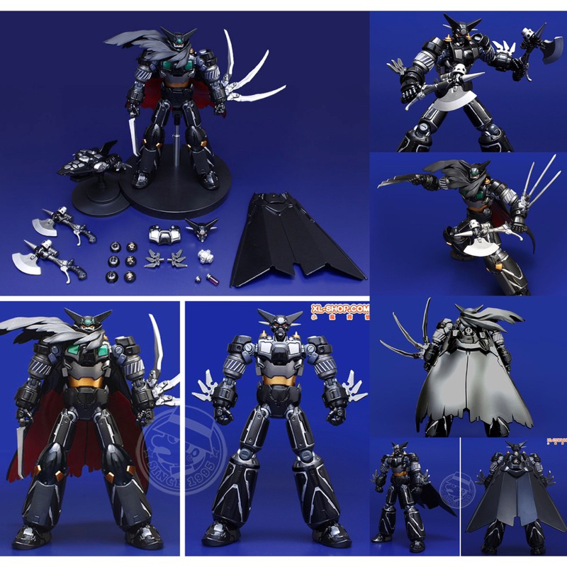 หุ่นเหล็ก Fewture EX Gokin Black Getter Ryoma Mode Repaint Ver. Changing Set (ของใหม่ในกล่องน้ำตาล)