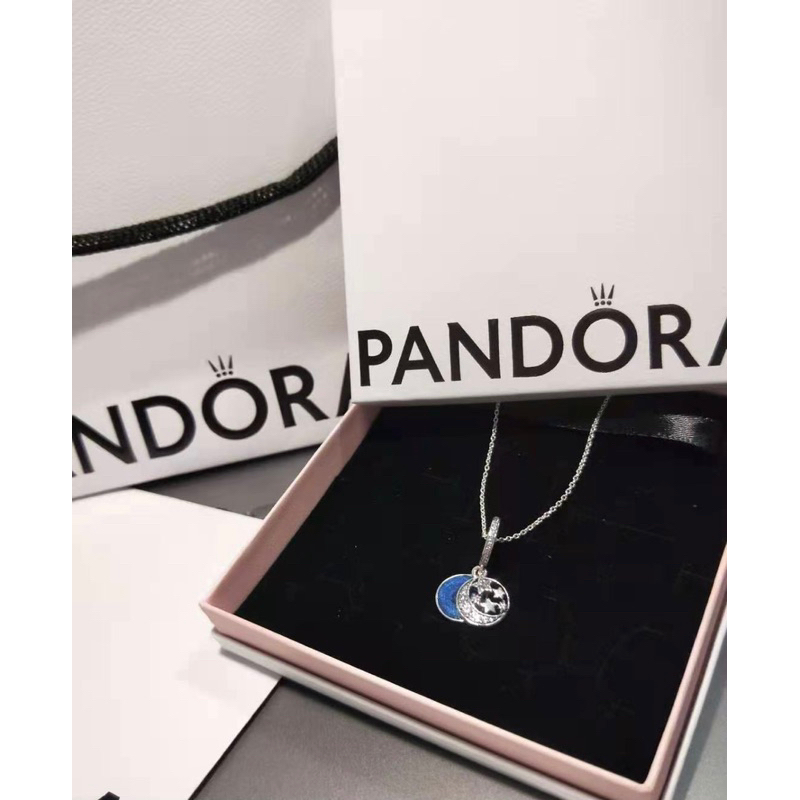 （พร้อมส่งทีไทย)Pandora แท้ สร้อย Pandora ของแท้ Pandora necklace The Star of the Stars แพนโดร่า ของแท้ 100%