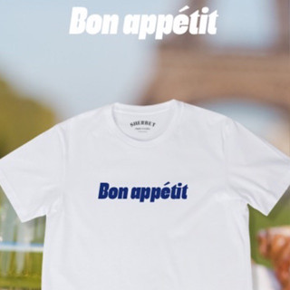 sherbettee|เสื้อยืดลาย bon appétit