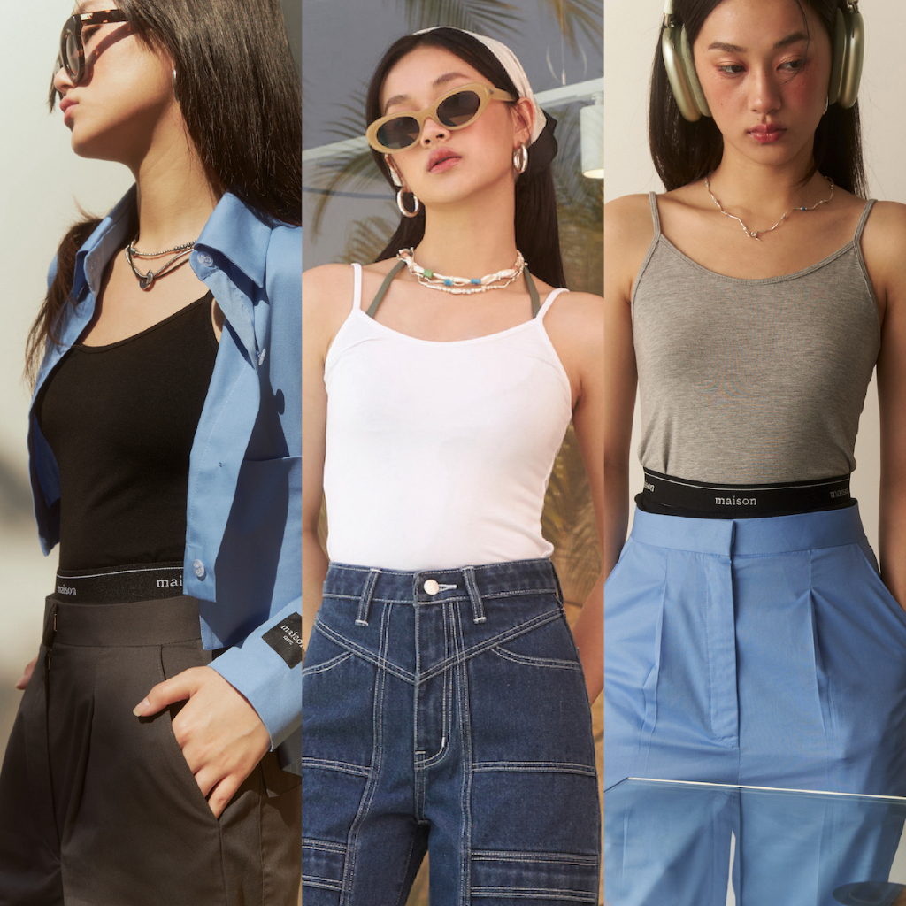 maison KEEPS | Belle Tank | เสื้อสายเดี่ยวเบสิคผ้านุ่ม