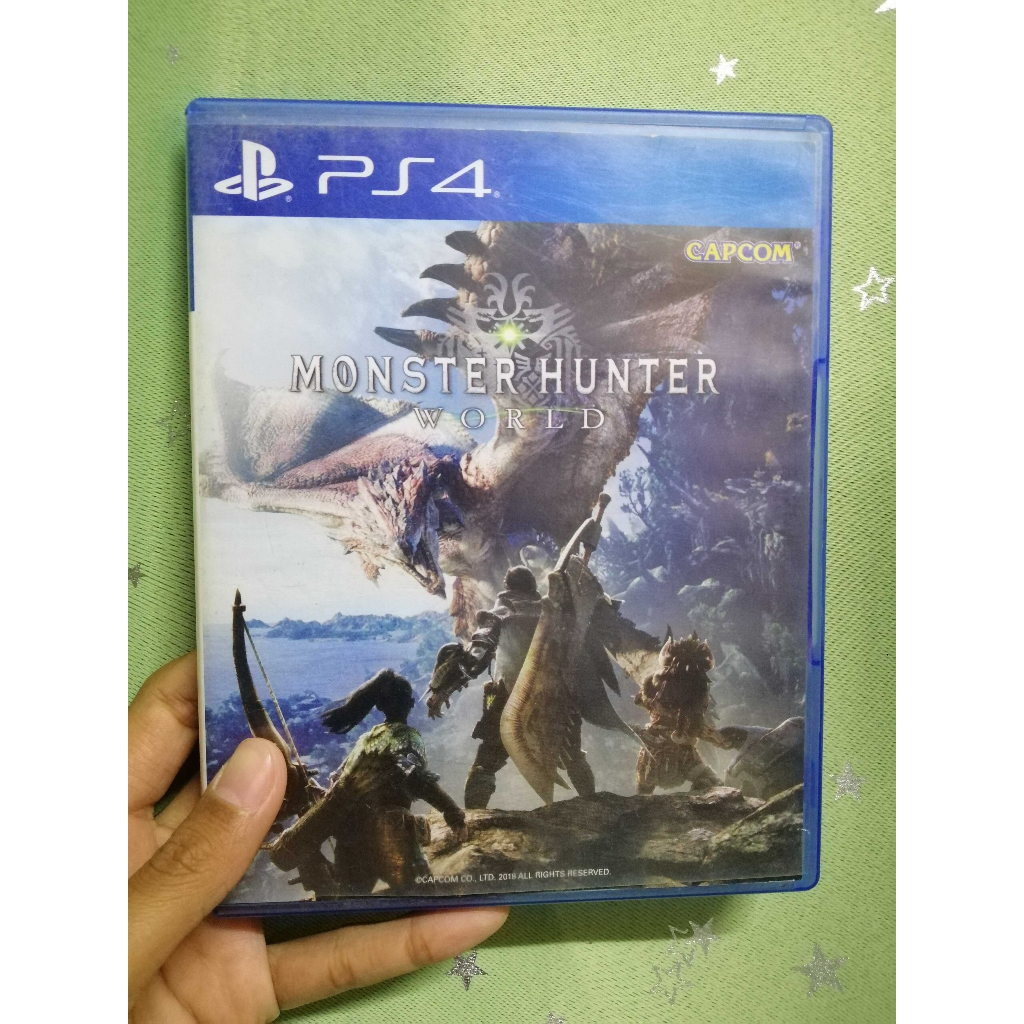 (Ps4) MONSTER HUNTER: WORLD แผ่นเกมแท้ มือสอง [พร้อมส่ง]