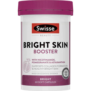 Swisse Bright Skin Booster พร้อมส่งไวมาก ผิวกระจ่างใสออร่า EXP02/2029