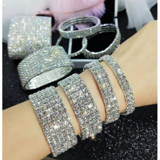 เครื่องประดับสร้อยข้อมือ Crystal Stretch Bracelet สร้อยข้อมือแฟชั่น สร้อยข้อมือเครื่องประดับ พร้อมส่งจาก กทม.