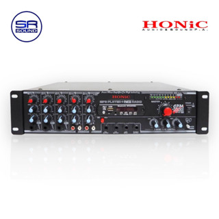 HONIC CPM600II เพาเวอร์มิกเซอร์ เครื่องเสียงติดรถโฆษณา (สินค้าใหม่มีหน้าร้าน ประกันศูนย์ไทย)