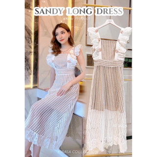 ชุดเดรส🔥Sandy Long Dress KRS💥SHER By  KIRASA 💯