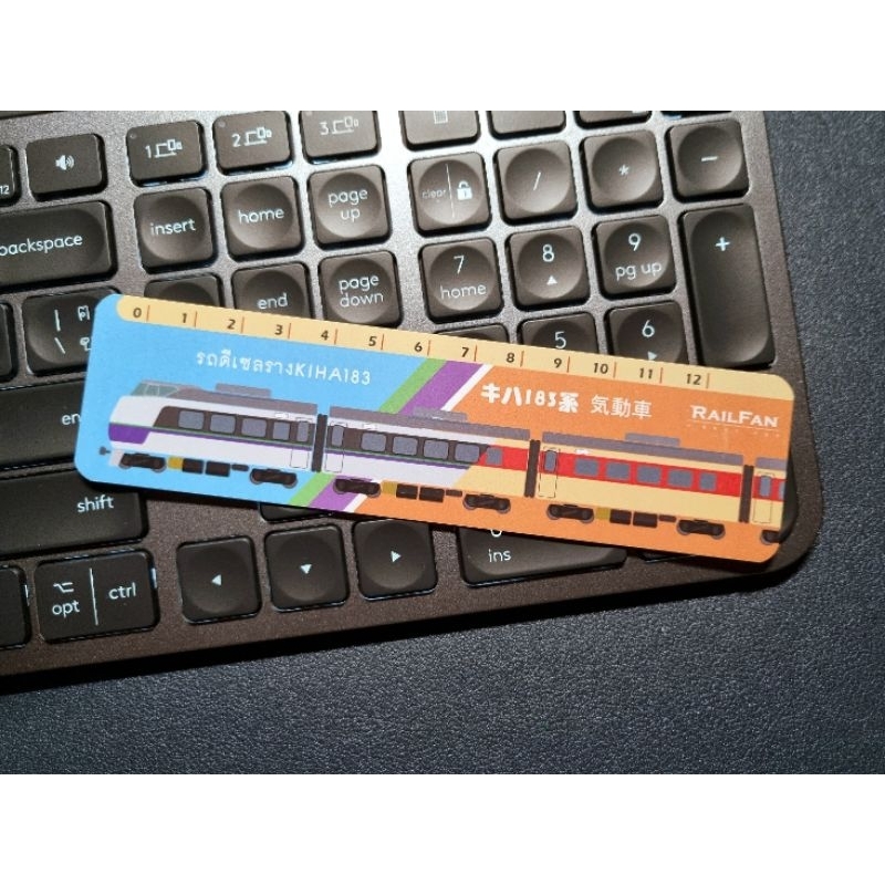 ที่คั่นหนังสือลายรถไฟไทย คิฮะ183 KIHA183