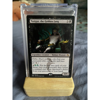 การ์ด MTG Tasigur, the Golden Fang Black Magic the gathering EDH รุ่น FRF สภาพ nm