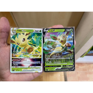 [การ์ดโปเกมอน V starter Deck] เปลี่ยนผ่าน(scF )  Pokemon card tcg ลิเฟีย V-Vstar