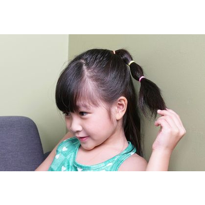 สินค้าขนาดทดลอง 3 แพ็คเล็ก เพียง 39.- BEBAND ยางรัดผมไม่กินผม ไม่ดีดขาดง่าย ยางรัดผมเด็ก ยางรัดผมเกาหลี ยางรัดผมนักเรียน