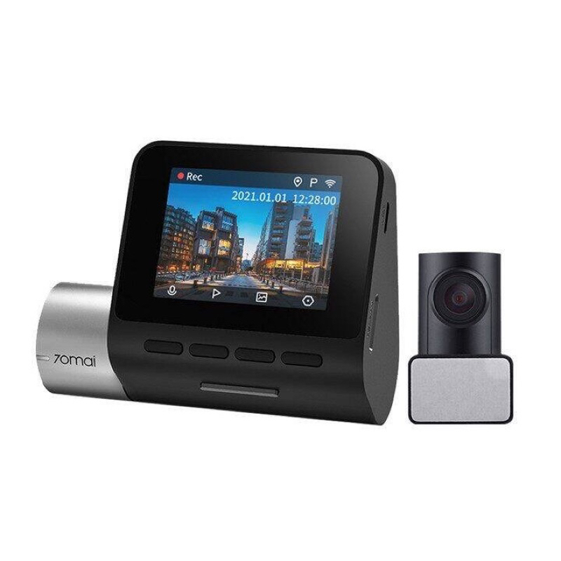70mai Pro Plus Dash Cam A500s 1944P + กล้องหลัง RC06 Built-In GPS 2.7K Full HD WDR 70 mai A500 S Car Camera รับประกัน1ปี