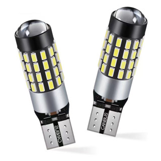 1 คู่！！！หลอดไฟ T 10 Led W 5 W Canbus 194 168 54 Smd 3014 Drl 2 ชิ้น